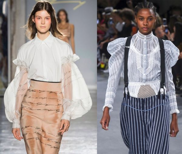 Модные женские блузки весна-лето 2019