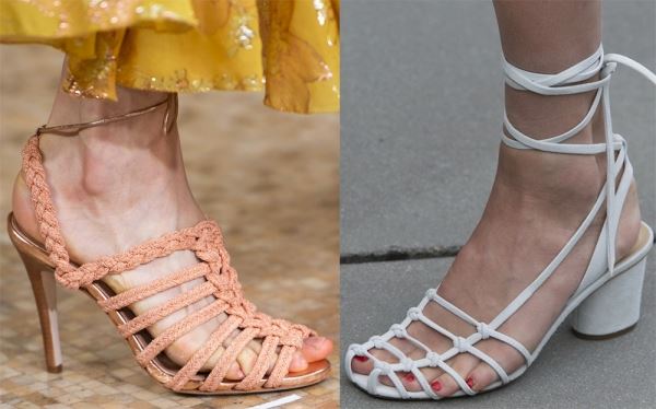 Модная женская обувь весна-лето 2019